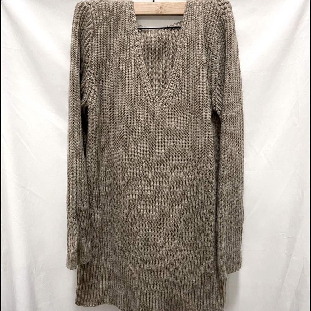 New York and company sweater dress and scarf size Large